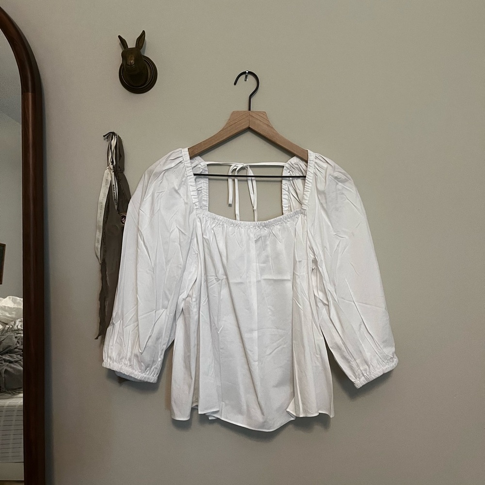 LAST CHANCE NWT white madewell top